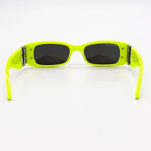 NEW BALENCIAGA BB0096S 008 SQUARE YELLOW UNISEX SUNGLASSES BALENCIAGA - Picture 10 of 15